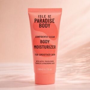 Isle of Paradise Confidently Clear Body Moisturizer 200ml AHA Exfoliating Lotion